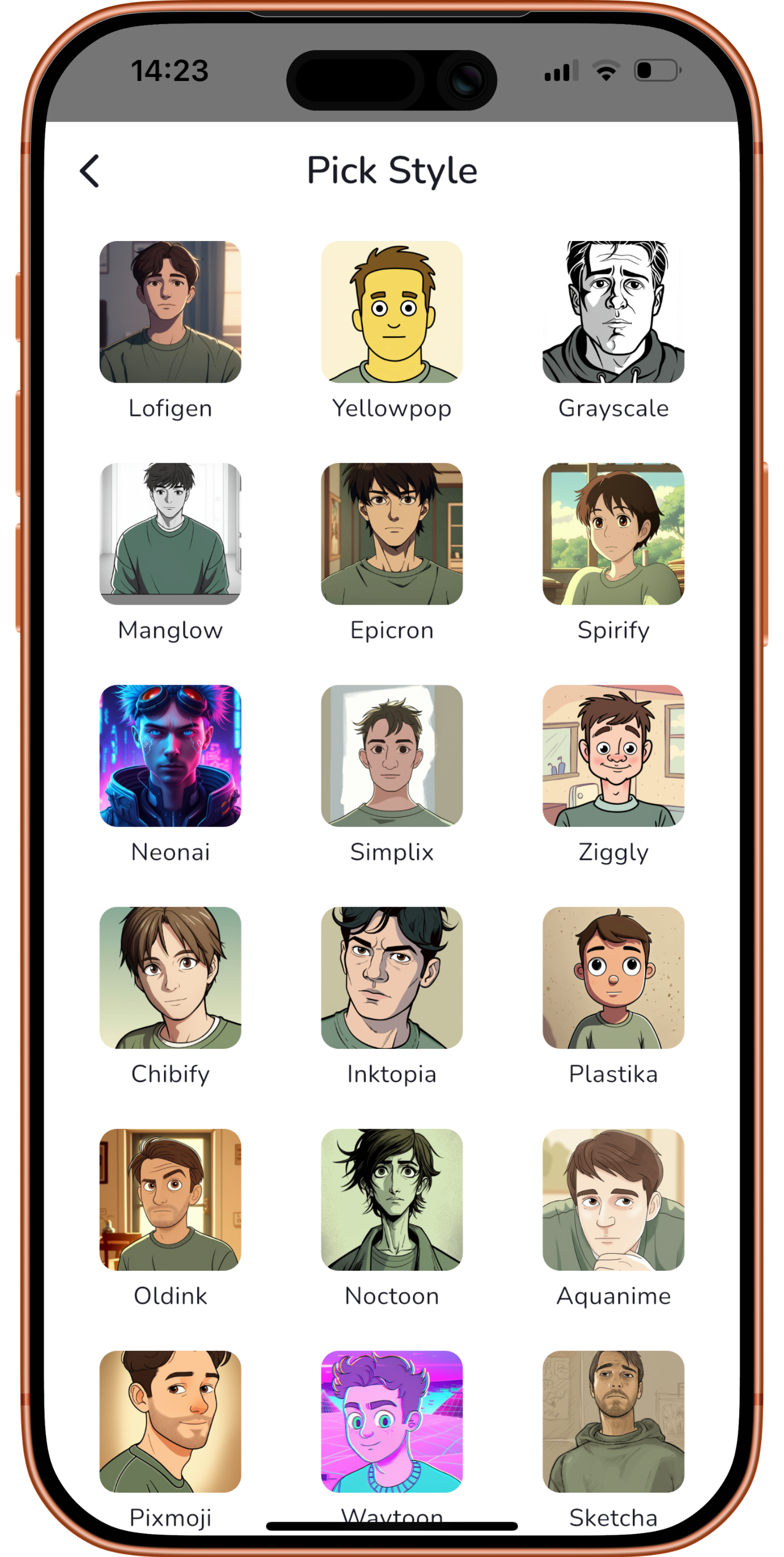 Anime Filter & Toon Maker - Finwise financial management feature